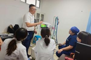 黄骅市人民医院呼吸机医生团队培训